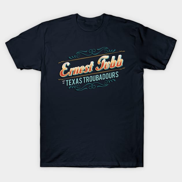 Ernest Tubb T-Shirt by Dave Styer